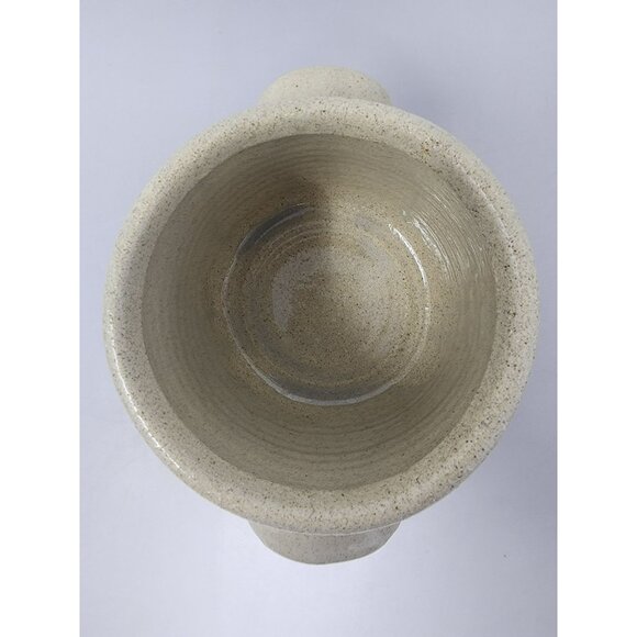 What A Crock Stoneware Crock Pot With Handles Kitchen Decor Rustic Farmhouse - Picture 5 of 9